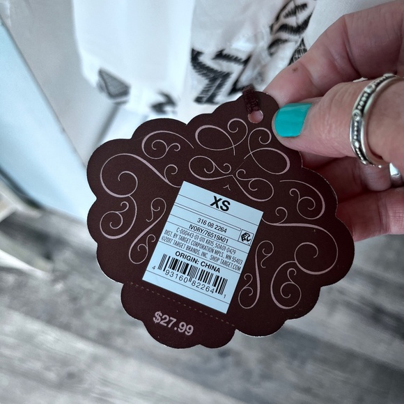 NEW WITH TAGS KNOX ROSE FLOWY SUMMER SHIRT - XS - Picture 7 of 13